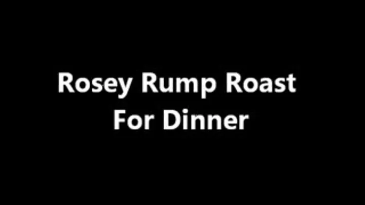 Rosey Red Rump Roast - Color