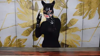 NoirPlaisir - Catwoman in latex gloves, hard scratching, meowing, hissing - 2023