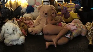 Plushie fun with Sarah