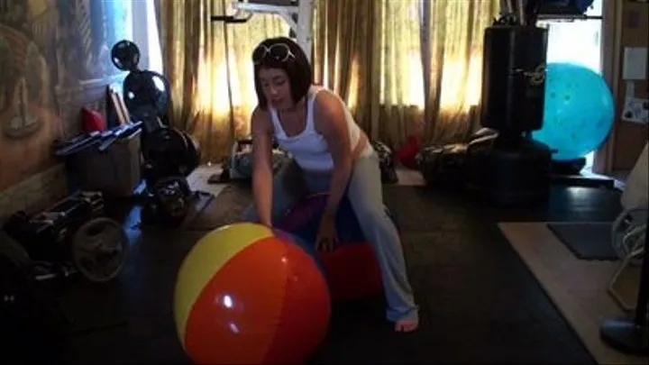 Inflatable ball fun