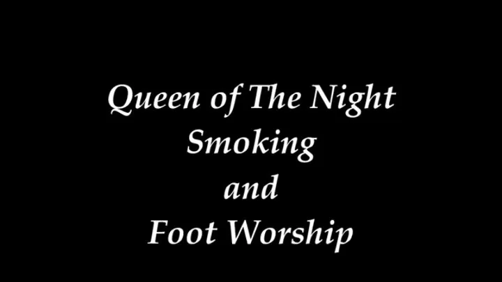 Smoking and Foot Worship