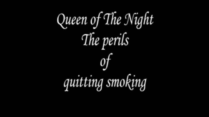 The perils of quitting smoking Video