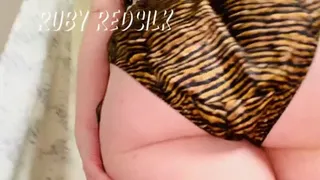 Tiger Satin Panty Booty Dance