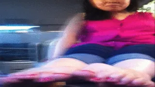 Cathy's First Footjob