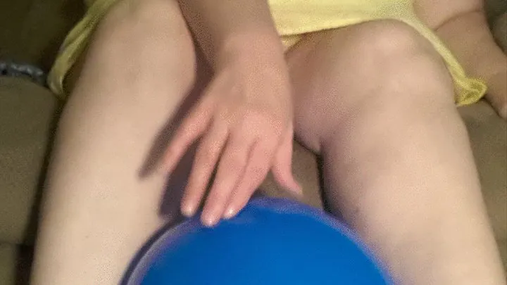 balloon popping with nails