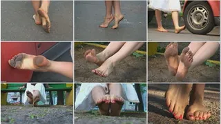 Lana's dirty feet