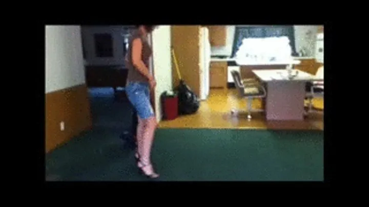 More Vacuuming In Heels