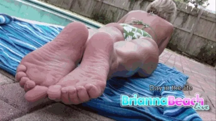 Poolside Feet