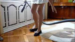 vacuuming living room. sh
