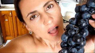 swallowing whole grapes v