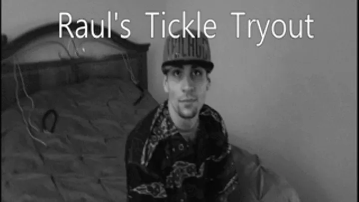 Raul's Tickle Tryout MASKED, TIED, AND TICKLED