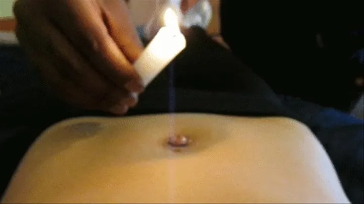 D Pt18 Hot Wax, Oil and a ToothBrush on a Outie (Inbetweenie to outie)(BDSM)