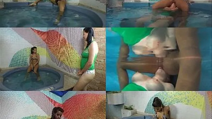 UNDERWATER LESBIAN - TOP GIRL LOLA - CLIP 1 - exclusive MF