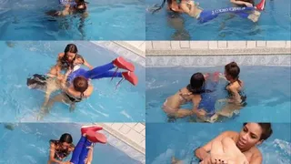 UNDERWATER UPSIDE DOWN - VOL # 182 - FERNANDA SILVA & ADRIELLY BRUNETTE vs BELLA FEH - NEW MF MAY 2020 - CLIP 3 - never published -Girls Exclusive MF video