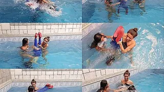 UNDERWATER UPSIDE DOWN - VOL # 182 - FERNANDA SILVA & ADRIELLY BRUNETTE vs BELLA FEH - NEW MF MAY 2020 - CLIP 2 - never published -Girls Exclusive MF video