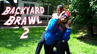 CFC-0040 Backyard Brawl 2 Scene 3 Throat Choking Choked