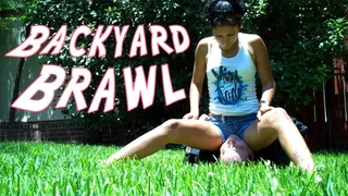 CFC-0029 Backyard Brawl Full Length Throat Choking Choked