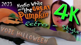 GRINDHOUSE RETRO Halloween VORE 2023 Nadia White and The Great Pumpkin