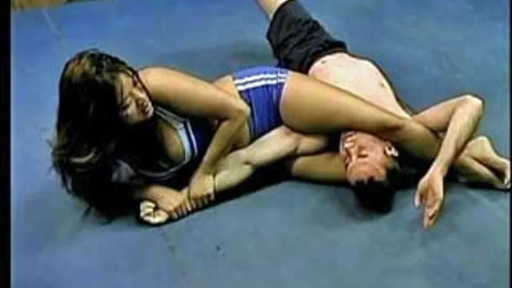 Alex Challenges Asian Shedevil Kim To A Fight Part 03