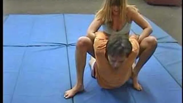 Big Amazon Terry Shows Little Willie How To Wrestle Part 04