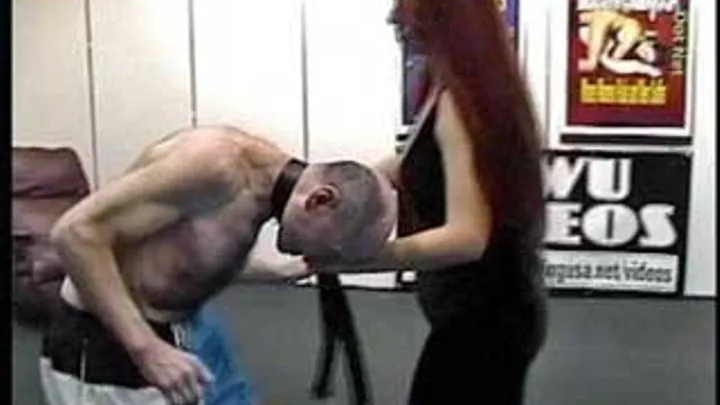 Tough Girl Talisin Gives Bitch Boy Kim The Beating He Deserves Part 02