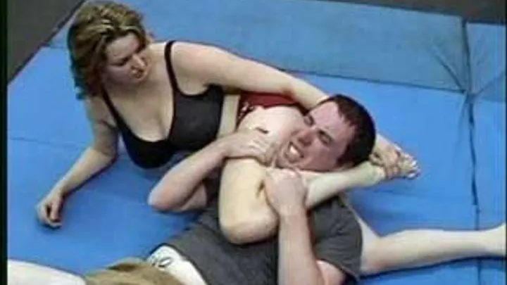 Big Tits Ginger Lynn vs Brett Lets Wrestle Bitch Boy Part 04