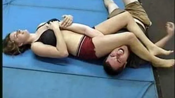 Big Tits Ginger Lynn vs Brett Lets Wrestle Bitch Boy Part 03