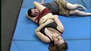 Big Tits Ginger Lynn vs Brett Lets Wrestle Bitch Boy Part 02