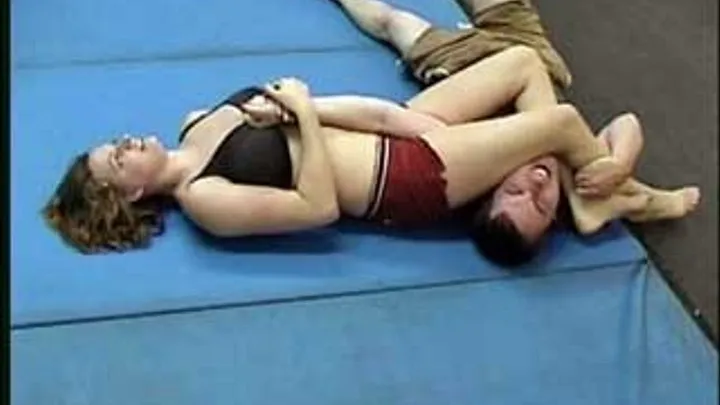 Big Tit Smothering Bitch Ginger vs Boy Toy Brett Part 03