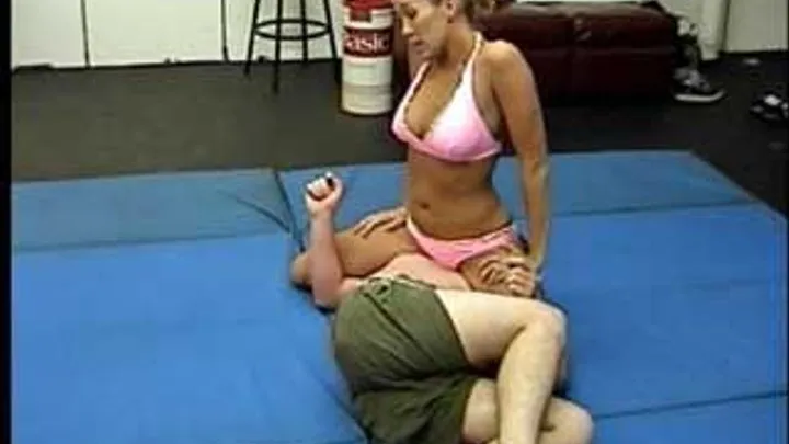 Maryanne vs Brett Long Golden Legs Of Pain Part 04