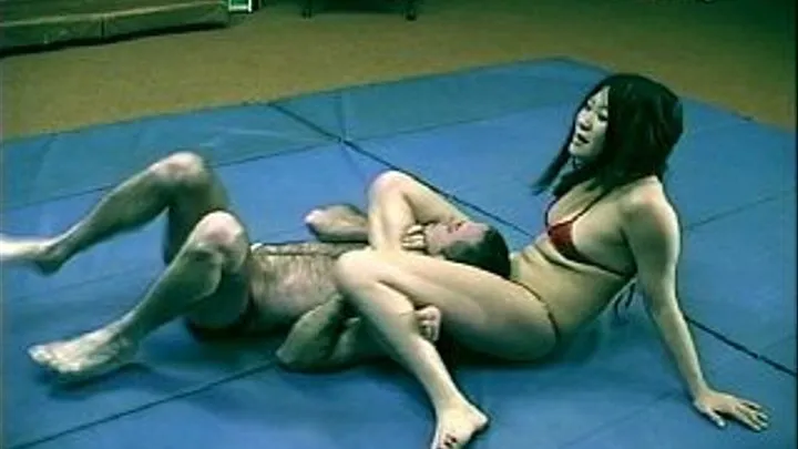 Kyla Tells Alex "Lets Wrestle Bitch Boy" Part 02