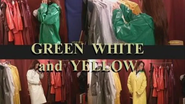 GREEN WHITE & YELLOW