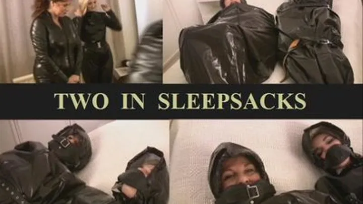 TWO IN SLEEPSACKS