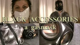 BLACK ACCESSORIES - A GAS MASK