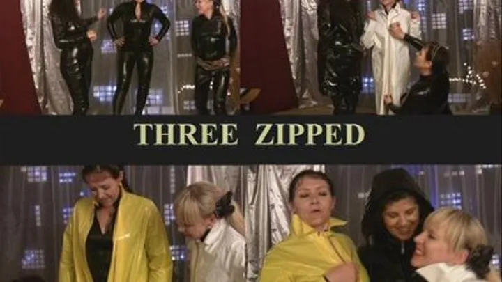 THREE ZIPPED