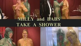 MILLY AND BABS TAKE A SHOWER