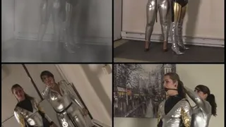 Belle Davis & Elizabeth Andrews : Bondage Robots From Space Mobile