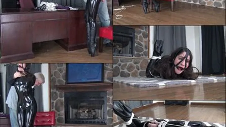 Arielle Lane : Ballet Boots, Ring Gags, and Tight Hogties