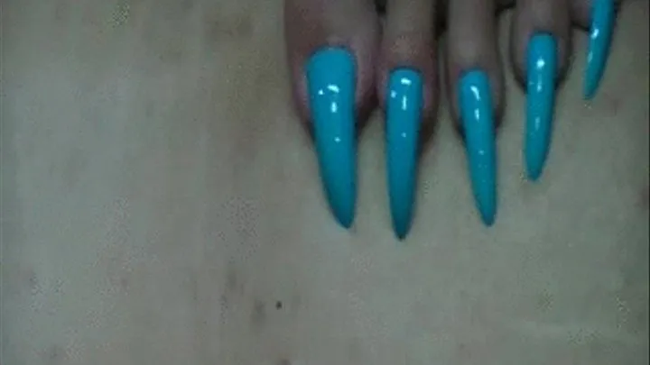 Blue Sharp Claws