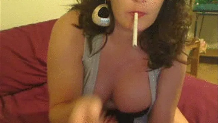 Chain Smoking Milf Gets Fucked Good