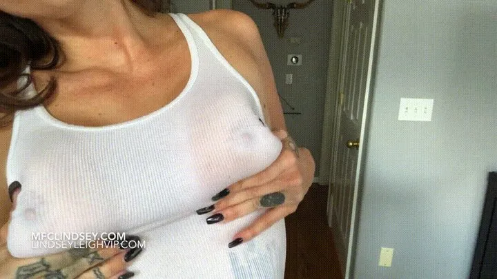 Busty Babysitter In Wet T-Shirt