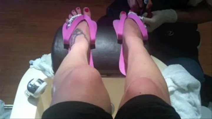 PINK PEDICURE TIME