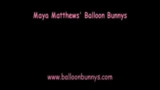 Maya & Dia Zerva Blow to pop 2 Huge Balloons