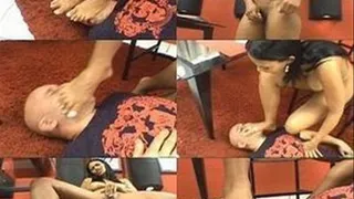 FOOT HUMILIATION BOY - mistress INDIA - CLIP 05 - exclusive MF