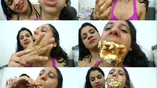 FOOD choked up - Giant girl CRIS CASTELARI - MF JUNE 2017 - CLIP 4