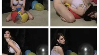 AJ Beach Ball Fun