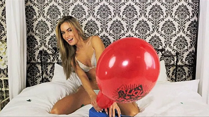 Veronika Fasterova balloon play pop