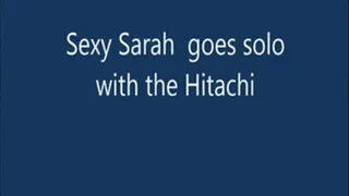 Sexy Sarah Solo with Hitachi Audition