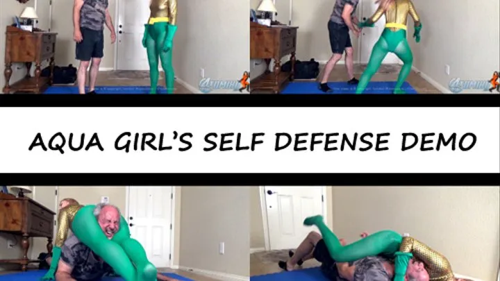 AQUA GIRL SELF DEFENSE DEMO