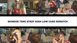 WONDER TOMI HIGH LOW CARD REMATCH